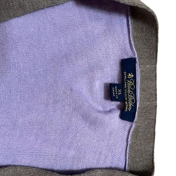 Brooks Brothers merino wool V-Neck Cardigan Sweater Set - Picture 9 of 9